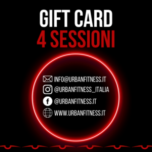 Gift Card 4 sessioni